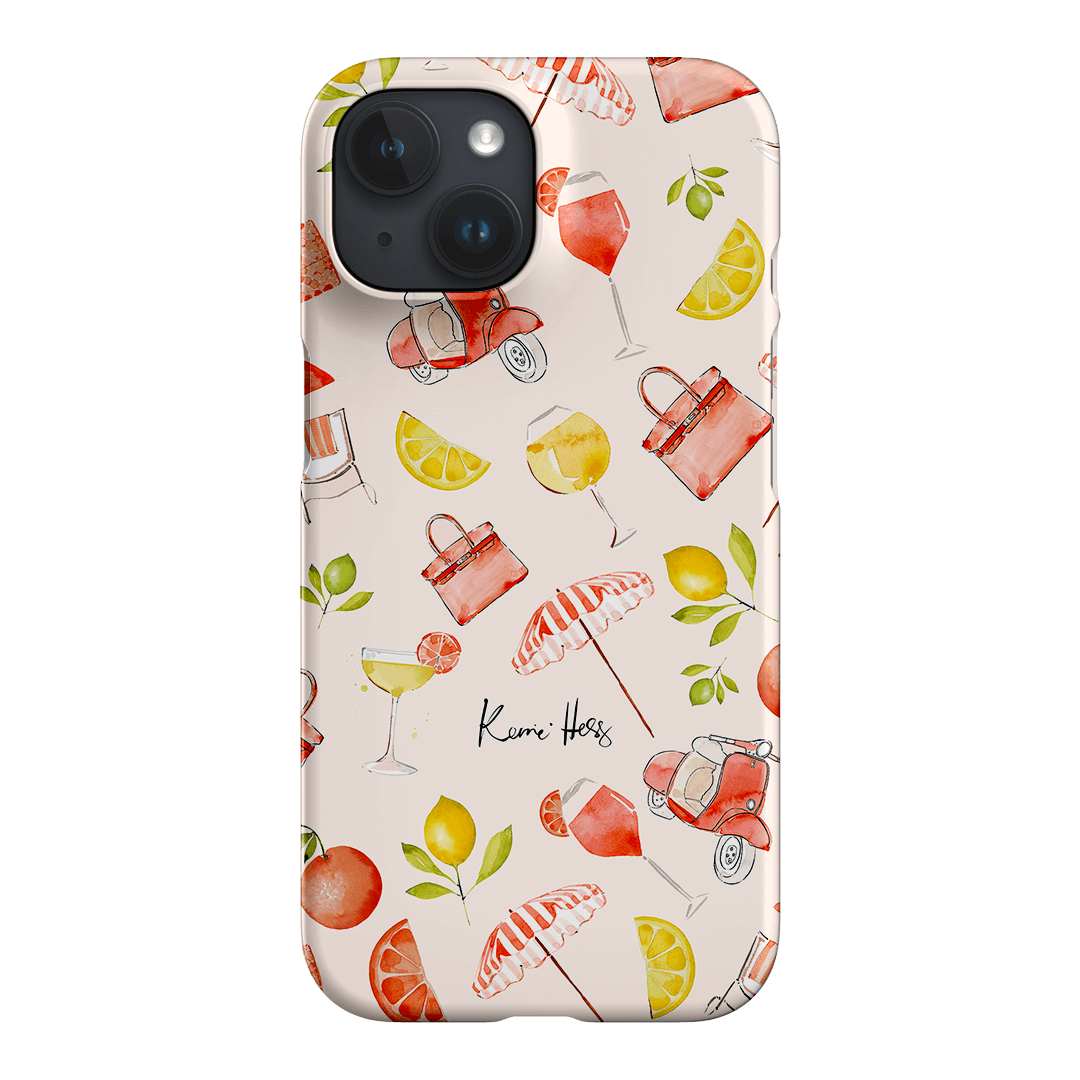Positano Printed Phone Cases iPhone 15 / Snap by Kerrie Hess - The Dairy