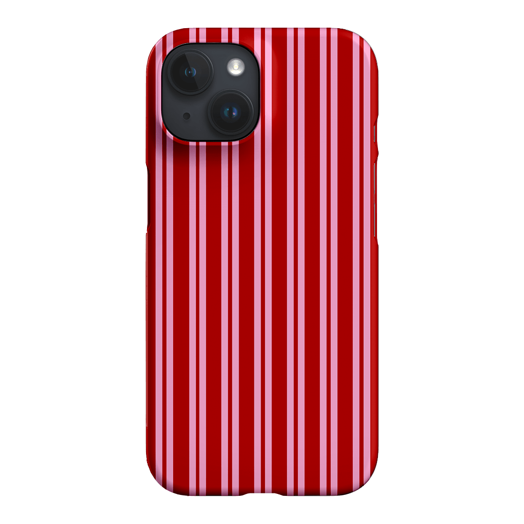 Punch Stripes Printed Phone Cases iPhone 15 / Snap by The Dairy - The Dairy