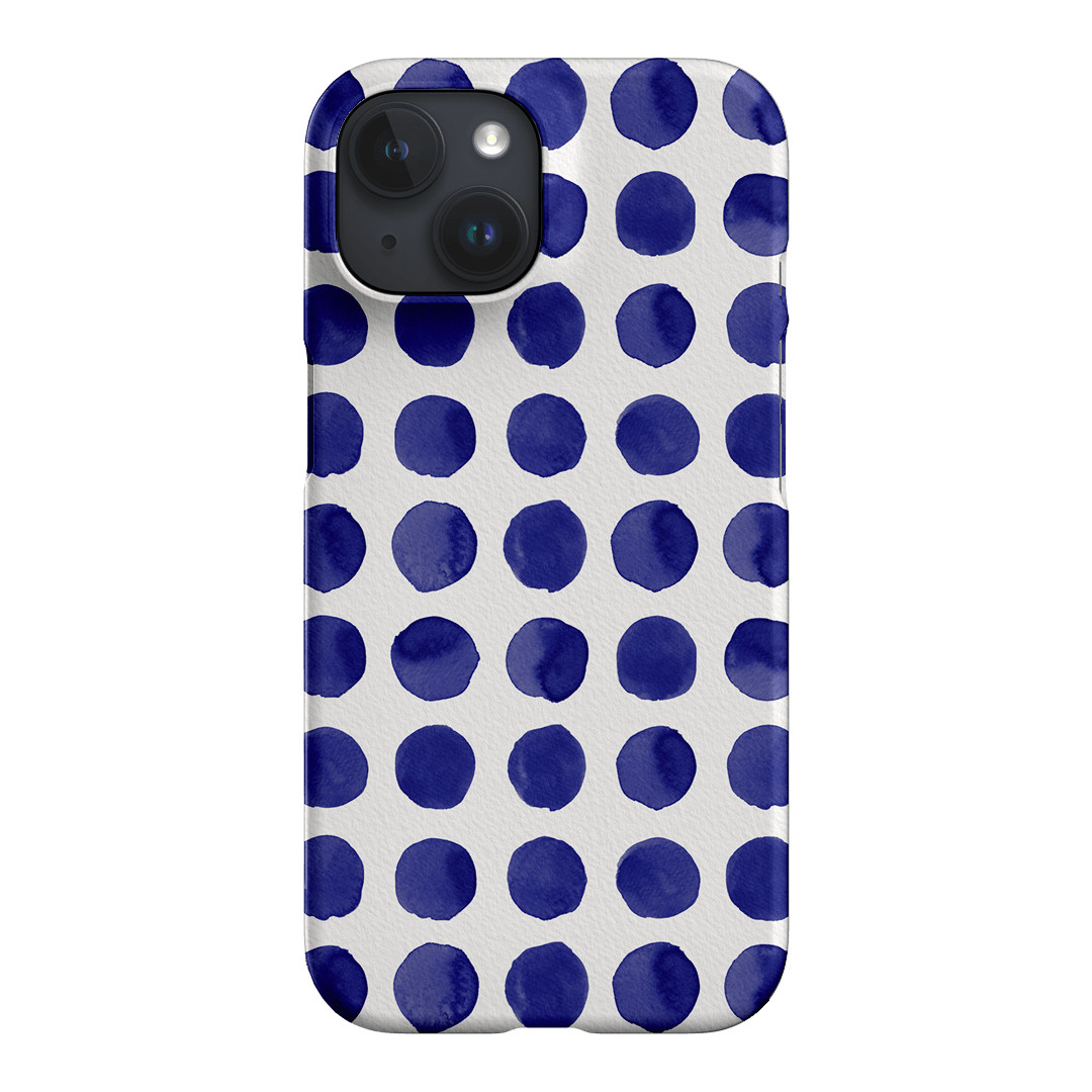 Spots in Blueberry Printed Phone Cases by The Dairy - The Dairy