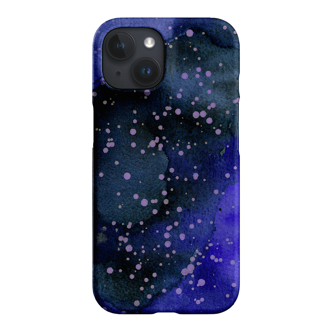 Spotty Navy Printed Phone Cases iPhone 15 / Snap by The Dairy - The Dairy