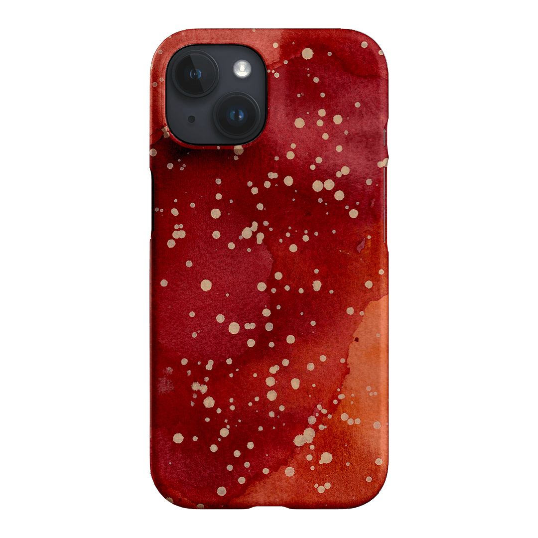 Spotty Rust Printed Phone Cases iPhone 15 / Snap by The Dairy - The Dairy