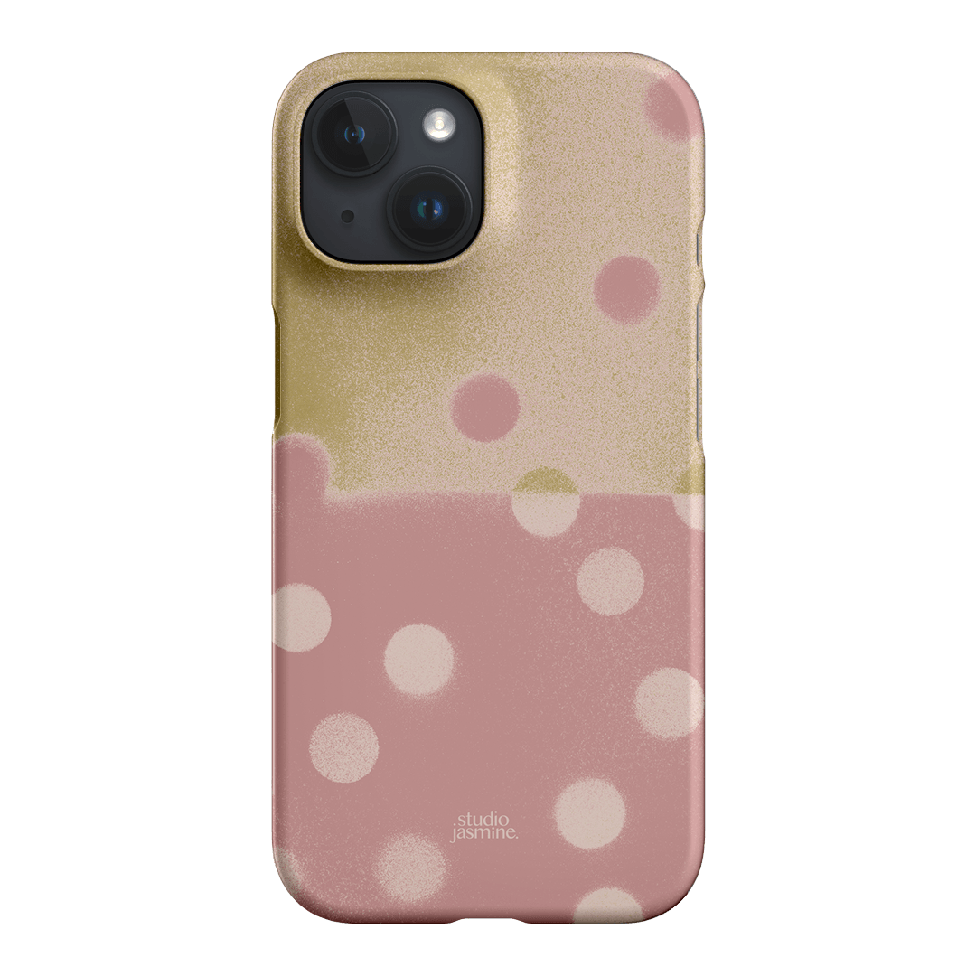Strawberry Polka Dot Printed Phone Cases iPhone 15 / Snap by Jasmine Dowling - The Dairy