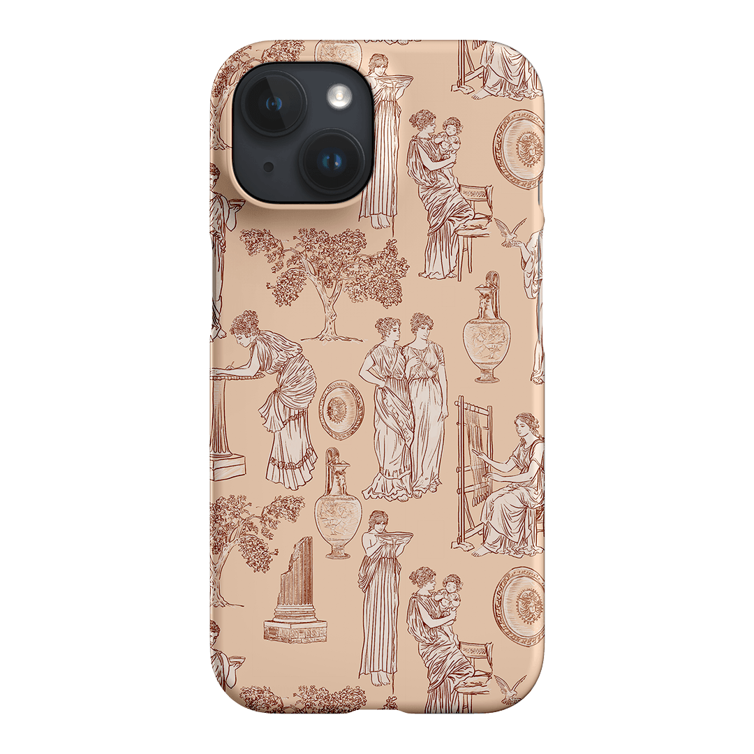 Symposium Rosewater Printed Phone Cases iPhone 15 / Snap by Veronica Tucker - The Dairy