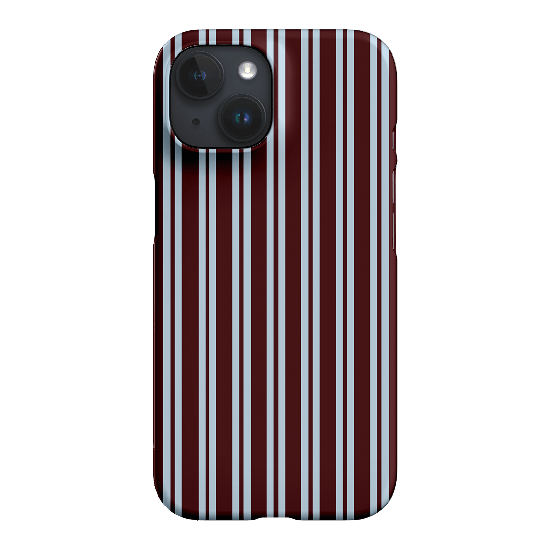 Varsity Stripes Printed Phone Cases iPhone 15 / Snap by The Dairy - The Dairy
