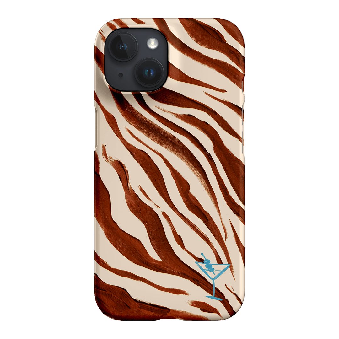 Zebra Tini Printed Phone Cases iPhone 15 / Snap by Charlie Taylor - The Dairy