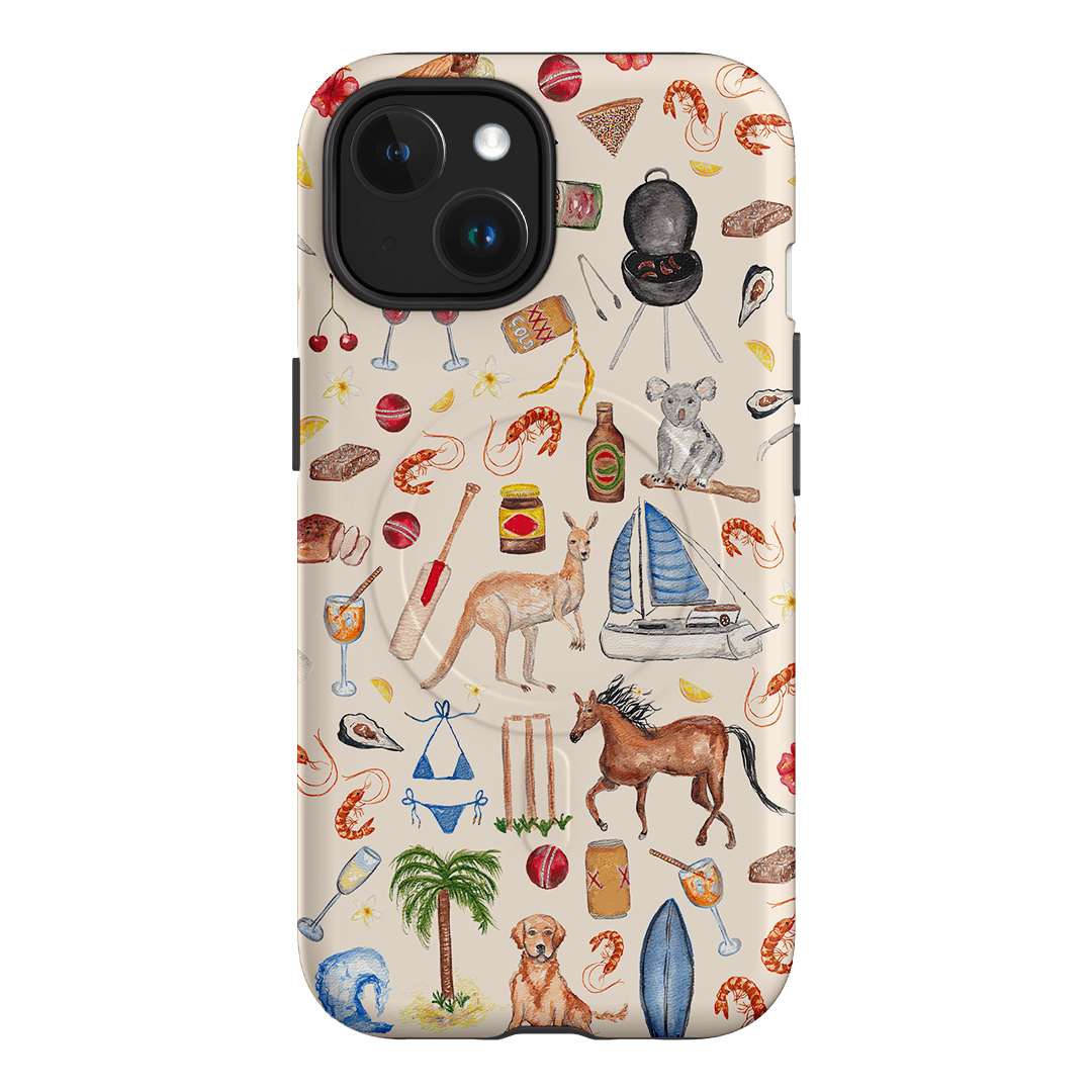 Aussie Icons Printed Phone Cases iPhone 15 / Armoured MagSafe by BG. Studio - The Dairy