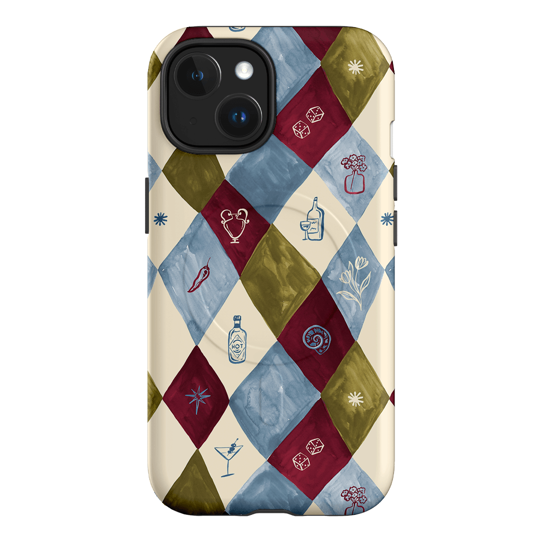 Circo Picnic Printed Phone Cases iPhone 15 / Armoured MagSafe by Charlie Taylor - The Dairy