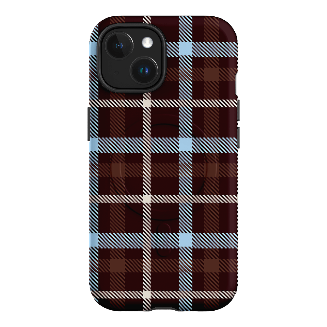 Coco Plaid Printed Phone Cases iPhone 15 / Armoured MagSafe by The Dairy - The Dairy