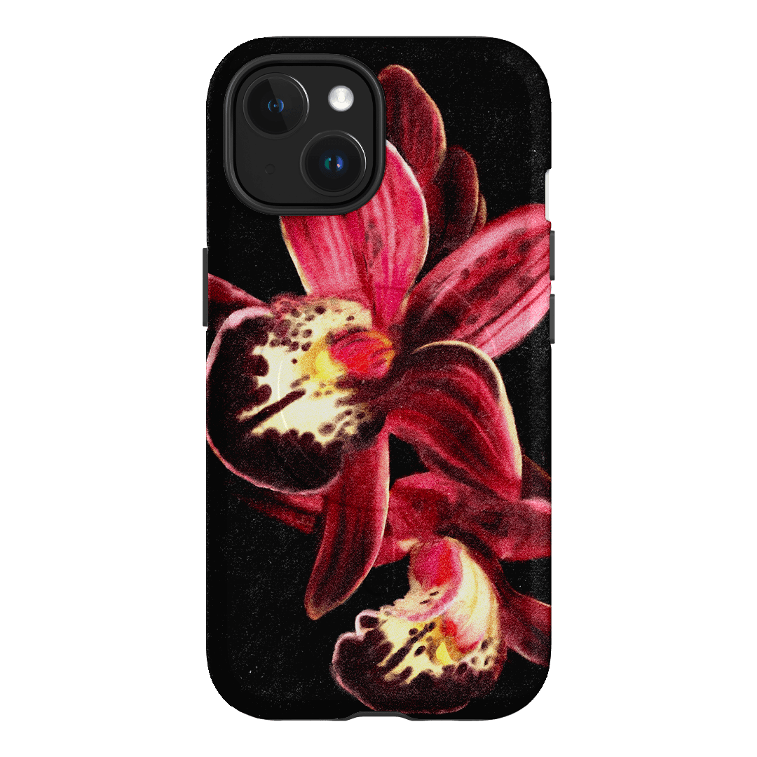 Deep Orchid Printed Phone Cases iPhone 15 / Armoured MagSafe by Sally Hungerford - The Dairy