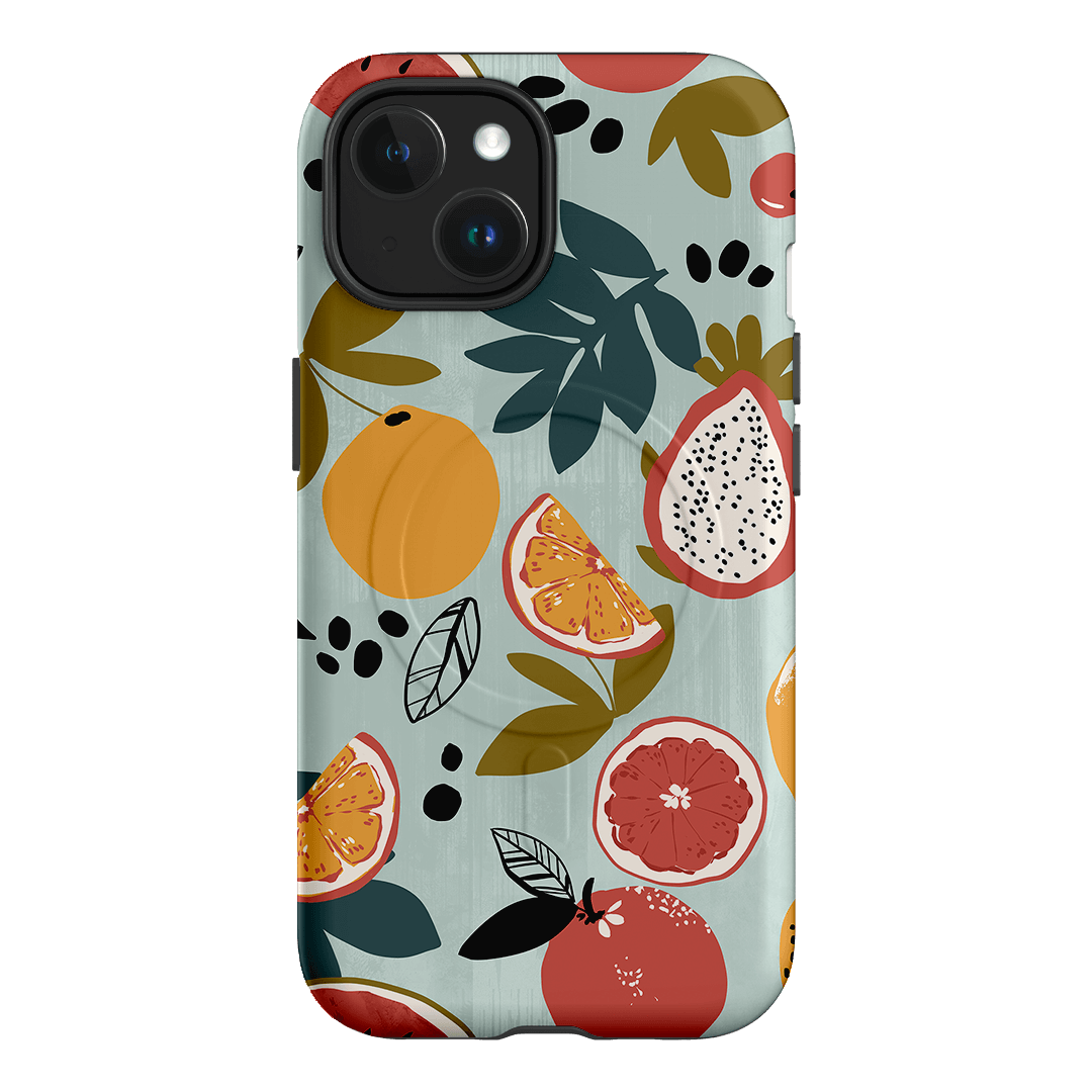 Fruit Market Printed Phone Cases iPhone 15 / Armoured MagSafe by Charlie Taylor - The Dairy