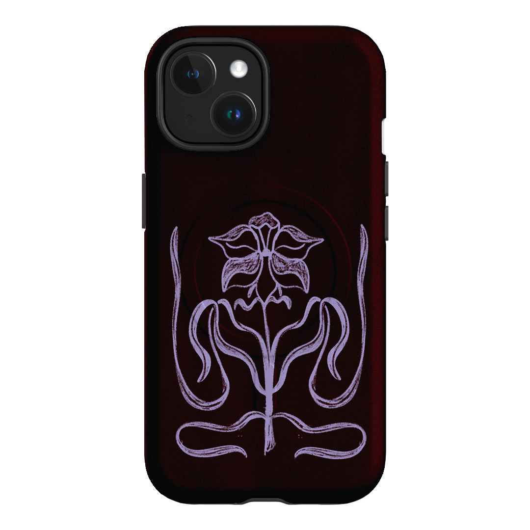 Growth Burgundy Printed Phone Cases by The Dairy - The Dairy