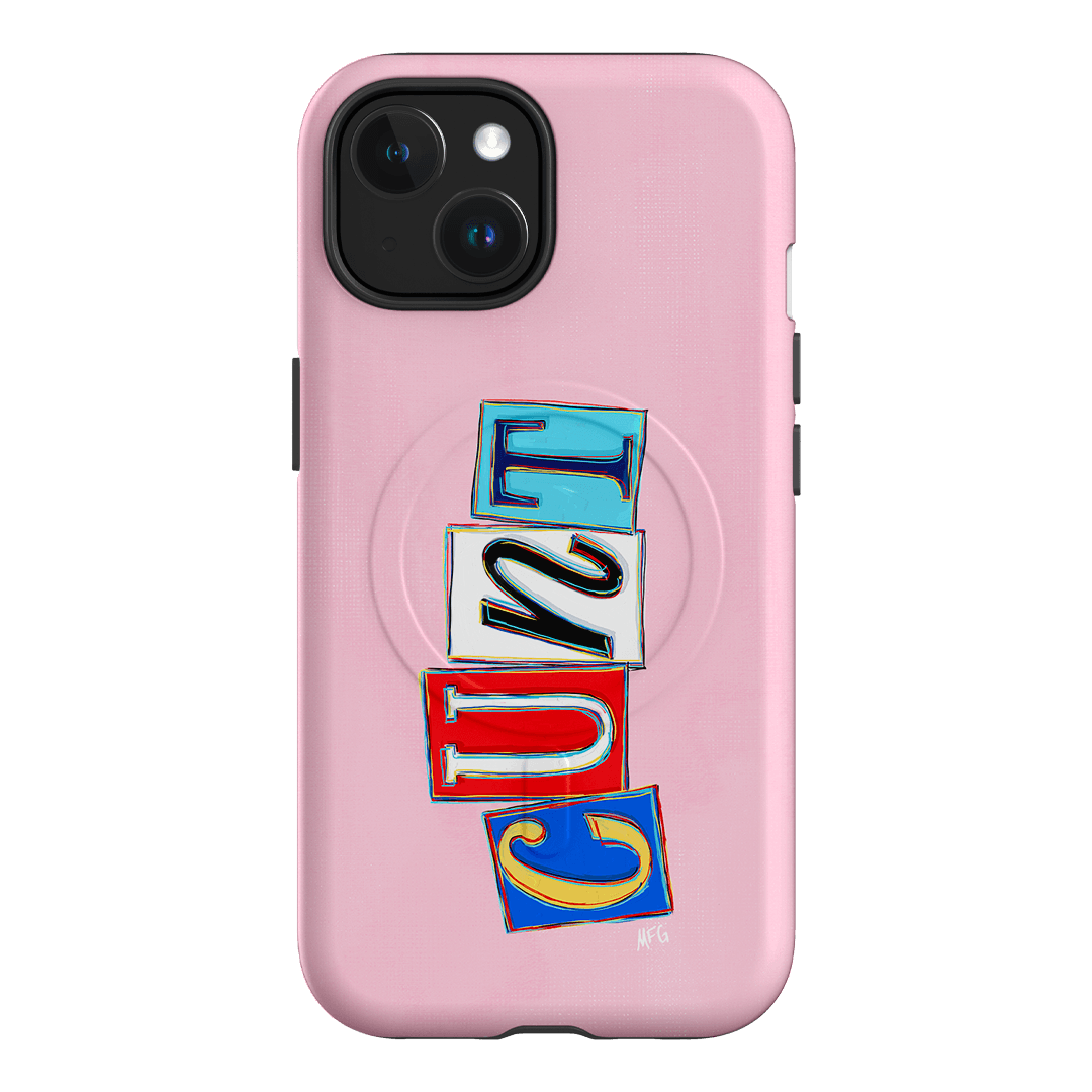 Lil Cnts Pink Printed Phone Cases iPhone 15 / Armoured MagSafe by Margarbs Art - The Dairy