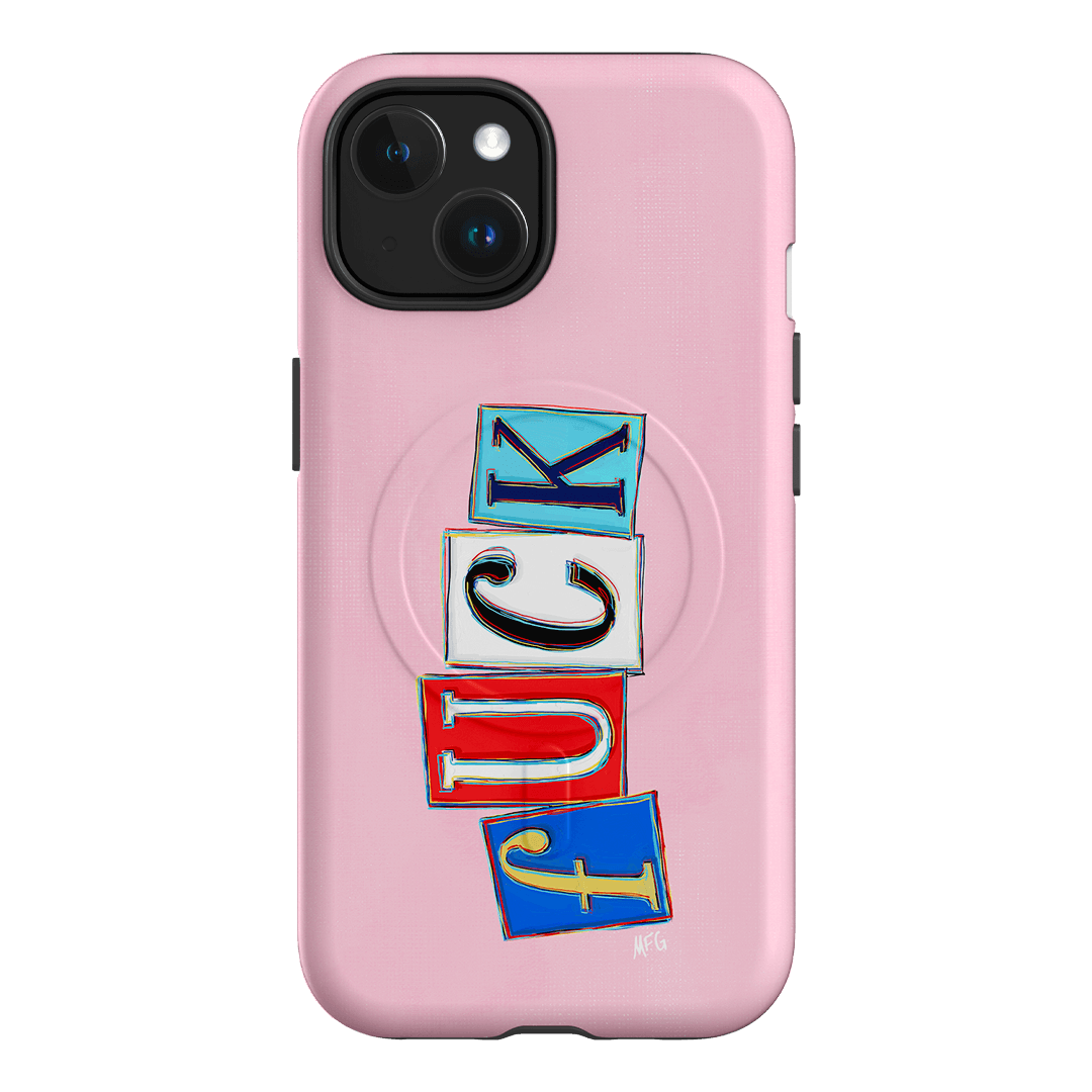 Lil Fcks Pink Printed Phone Cases iPhone 15 / Armoured MagSafe by Margarbs Art - The Dairy