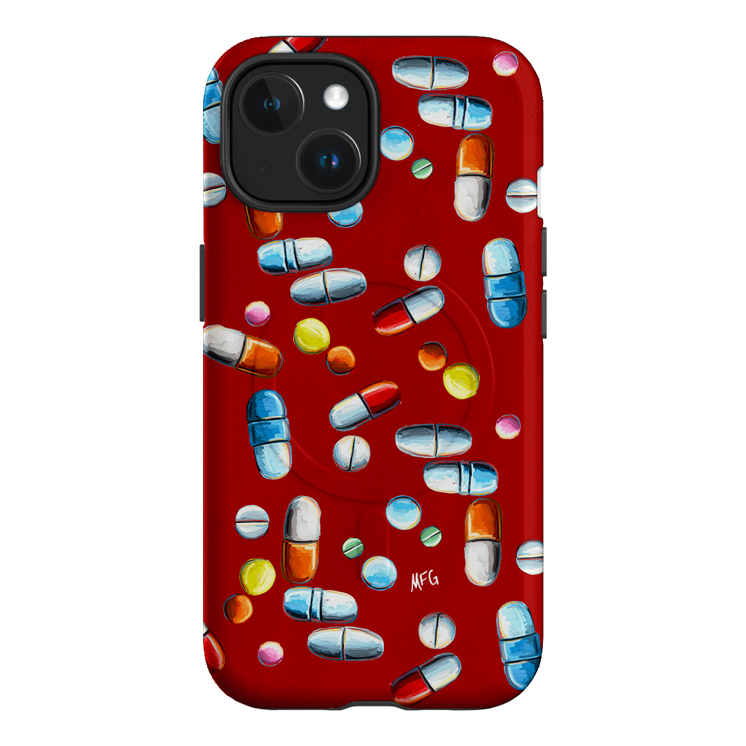 Lil Pills Printed Phone Cases iPhone 15 / Armoured MagSafe by Margarbs Art - The Dairy