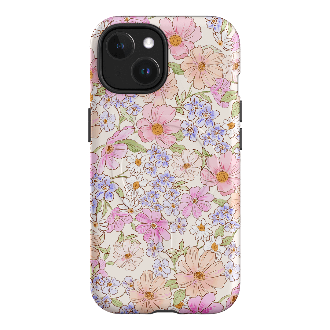 Lillia Flower Printed Phone Cases iPhone 15 / Armoured MagSafe by Oak Meadow - The Dairy