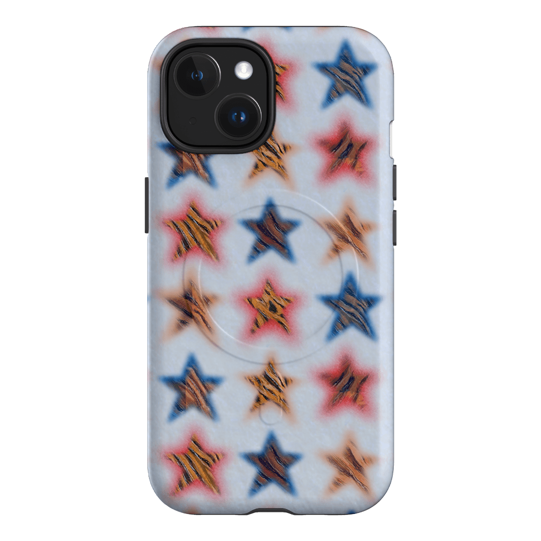 Lucky Stars Tiger Printed Phone Cases iPhone 15 / Armoured MagSafe by BG. Studio - The Dairy