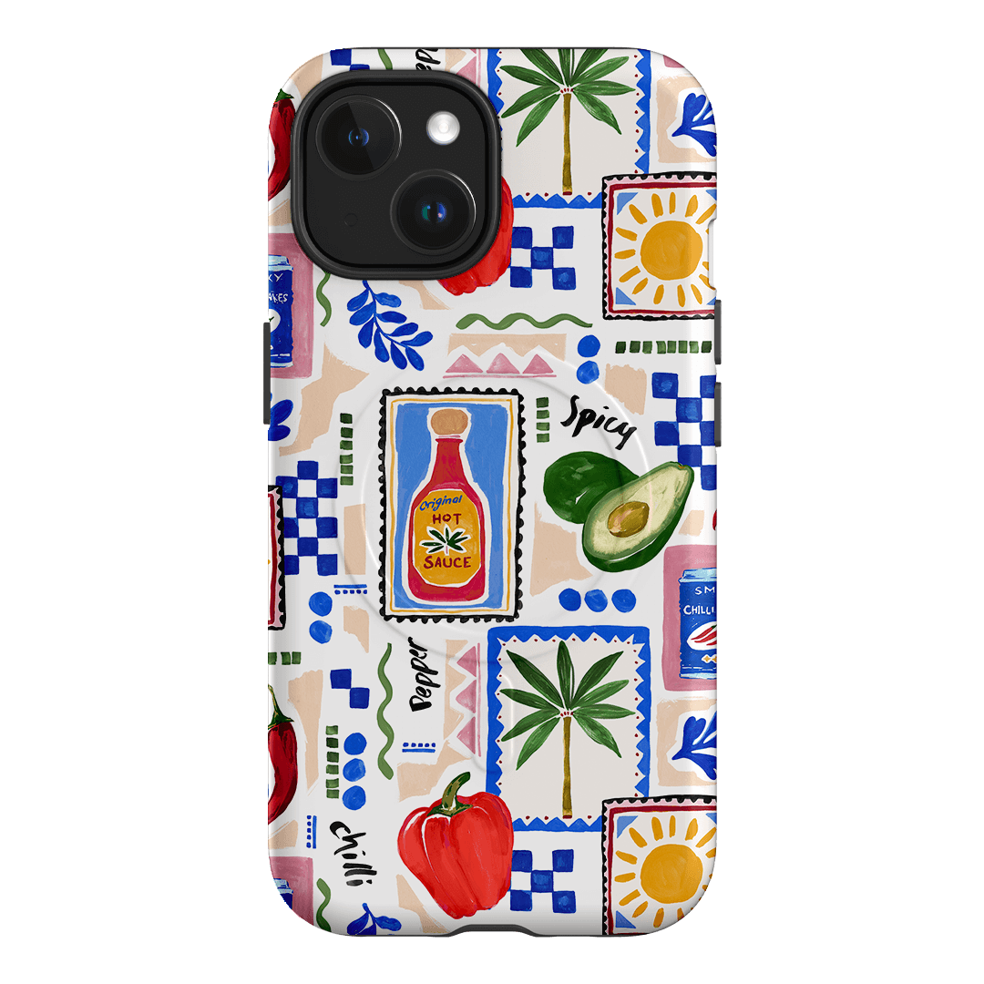 Mexico Holiday Printed Phone Cases iPhone 15 / Armoured MagSafe by Charlie Taylor - The Dairy