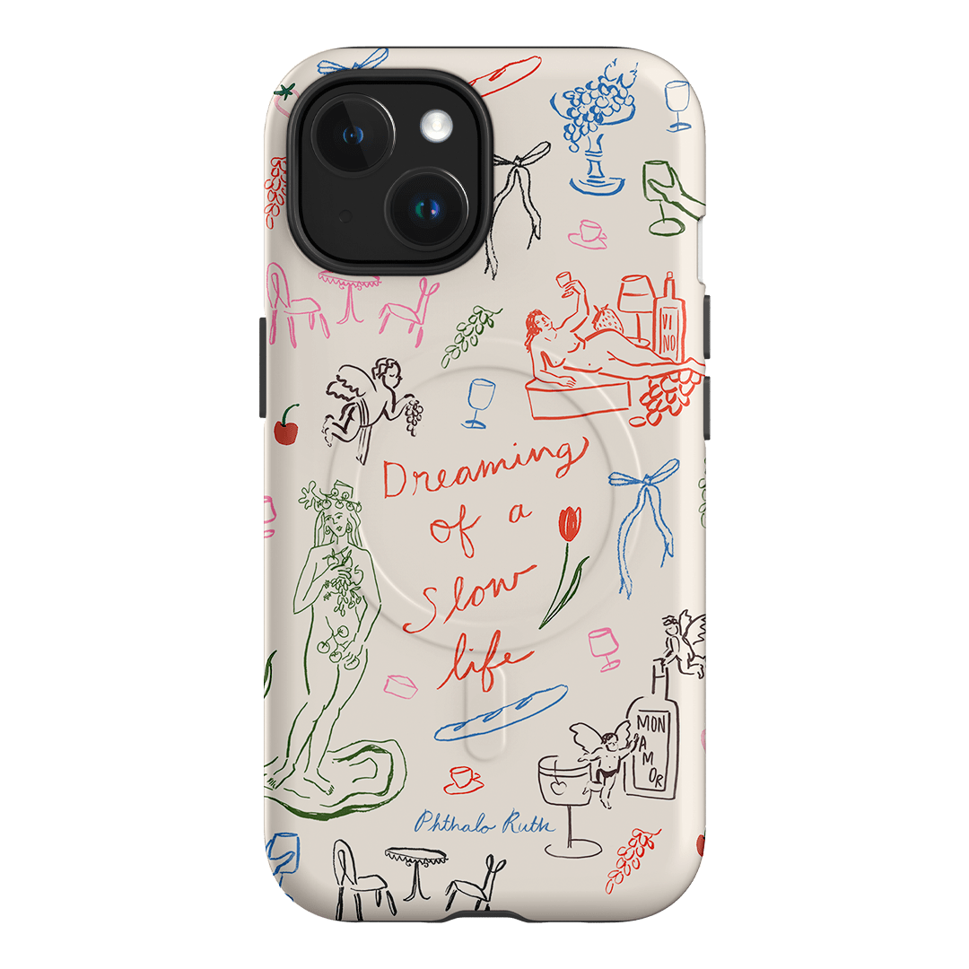 Muse Dreams Printed Phone Cases iPhone 15 / Armoured MagSafe by Phthalo Ruth - The Dairy