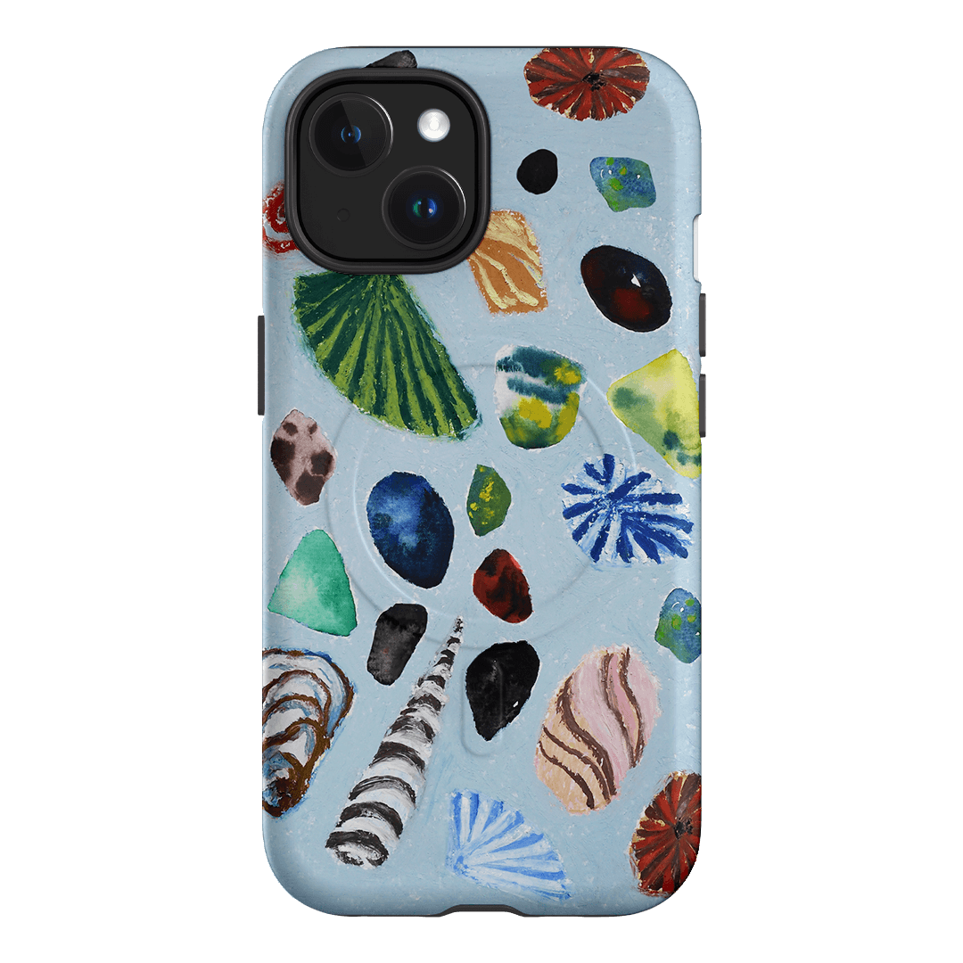 Ocean Currency Printed Phone Cases iPhone 15 / Armoured MagSafe by Lisa Hu - The Dairy