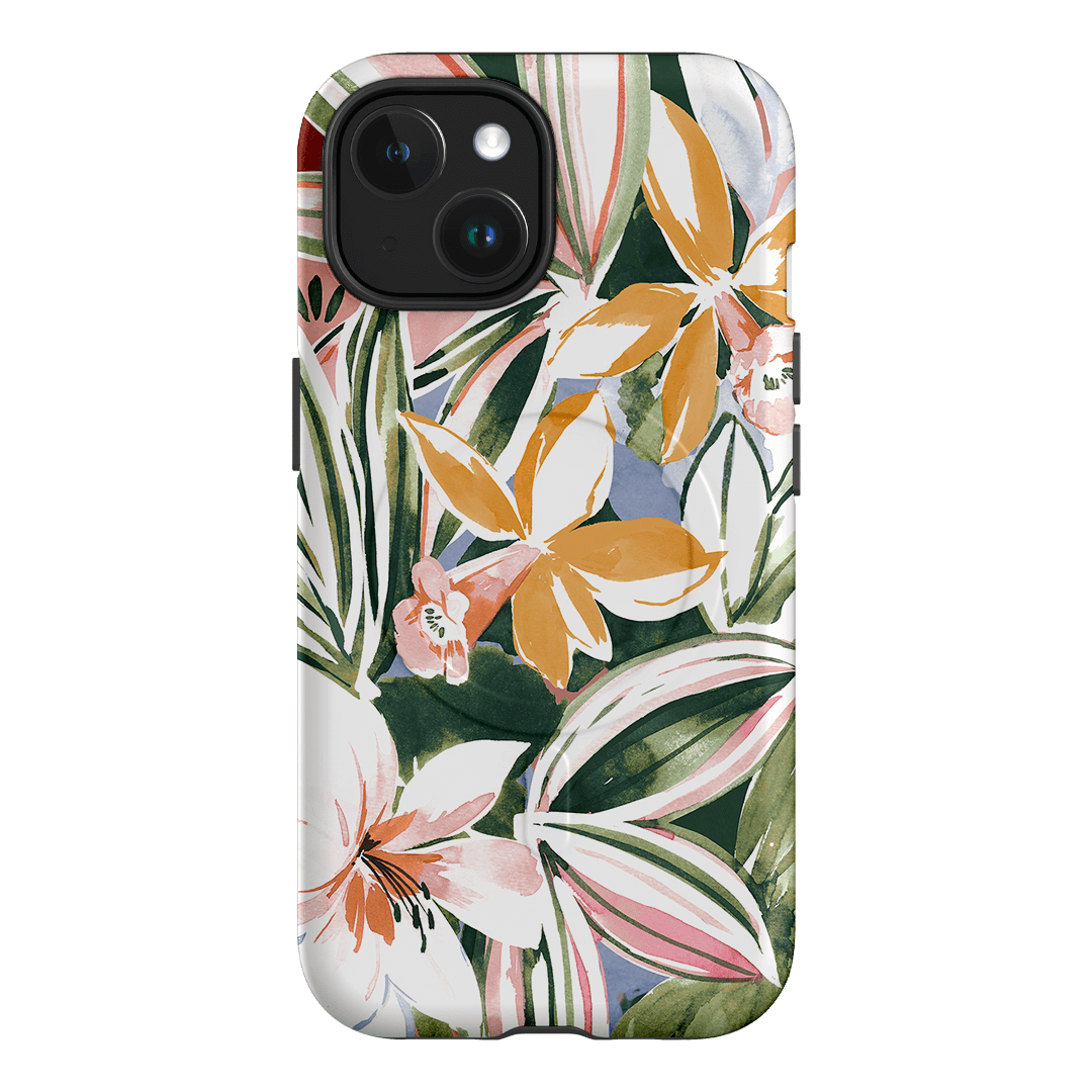 Painted Botanic Printed Phone Cases iPhone 15 / Armoured MagSafe by Charlie Taylor - The Dairy