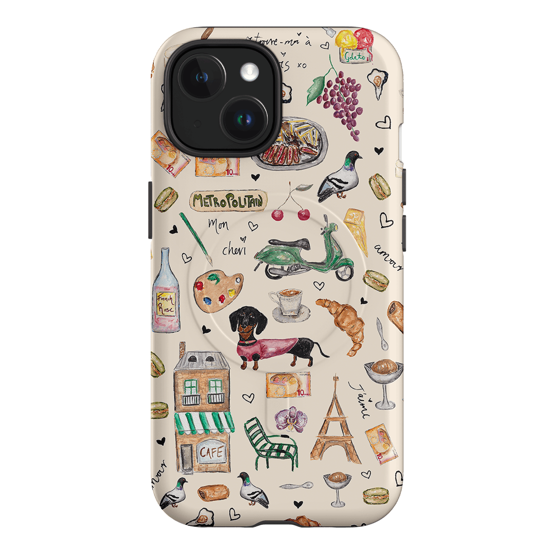 Parisian Daydream Printed Phone Cases iPhone 15 / Armoured MagSafe by BG. Studio - The Dairy