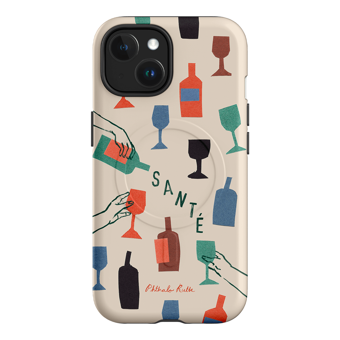 Sante Printed Phone Cases iPhone 15 / Armoured MagSafe by Phthalo Ruth - The Dairy