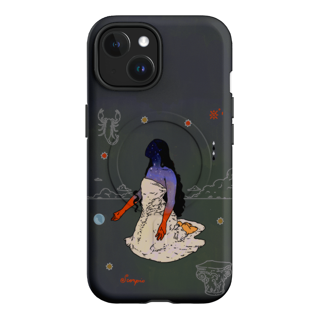 Scorpio Season Printed Phone Cases iPhone 15 / Armoured MagSafe by Easty Beasty - The Dairy