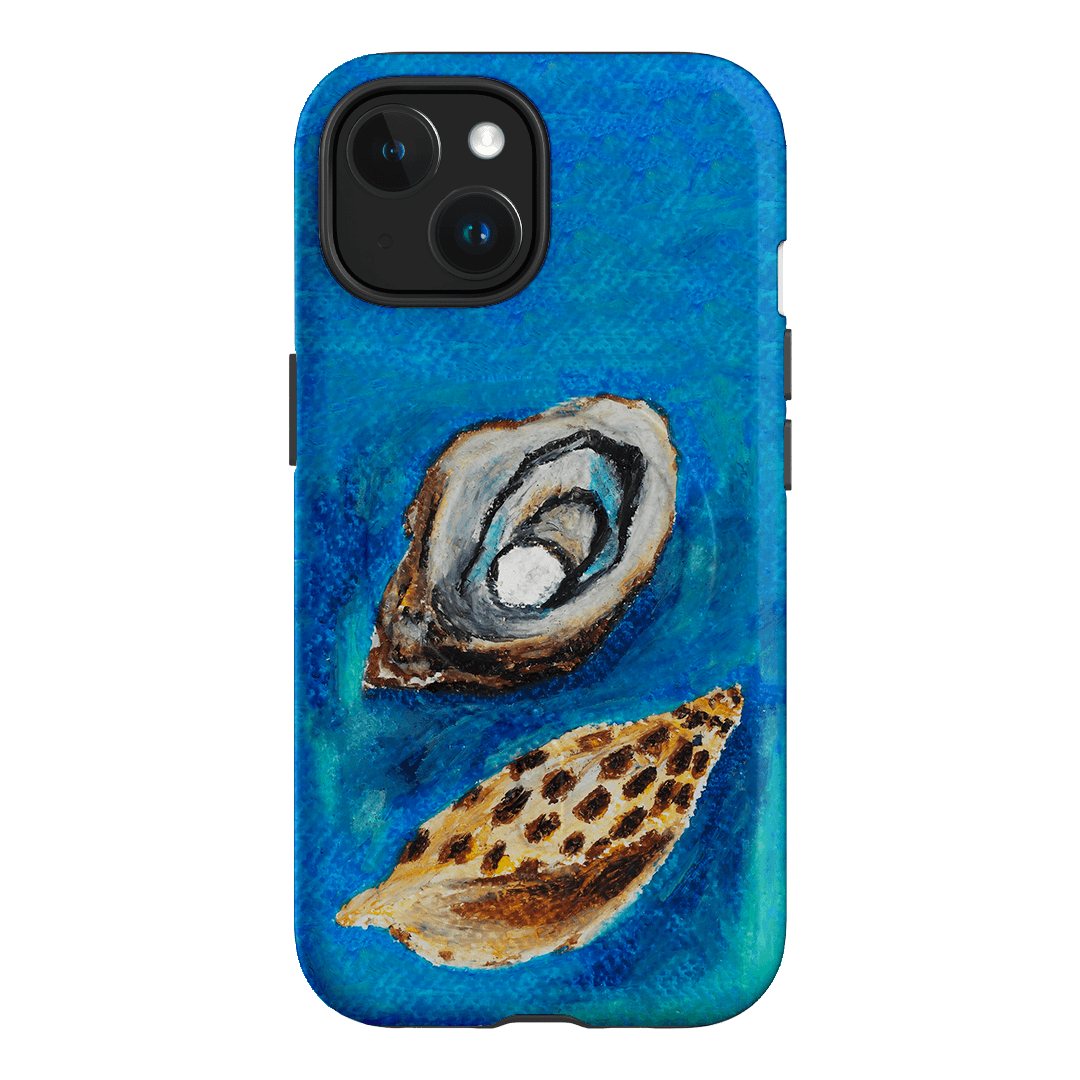 Sea Shells Printed Phone Cases iPhone 15 / Armoured MagSafe by Lisa Hu - The Dairy