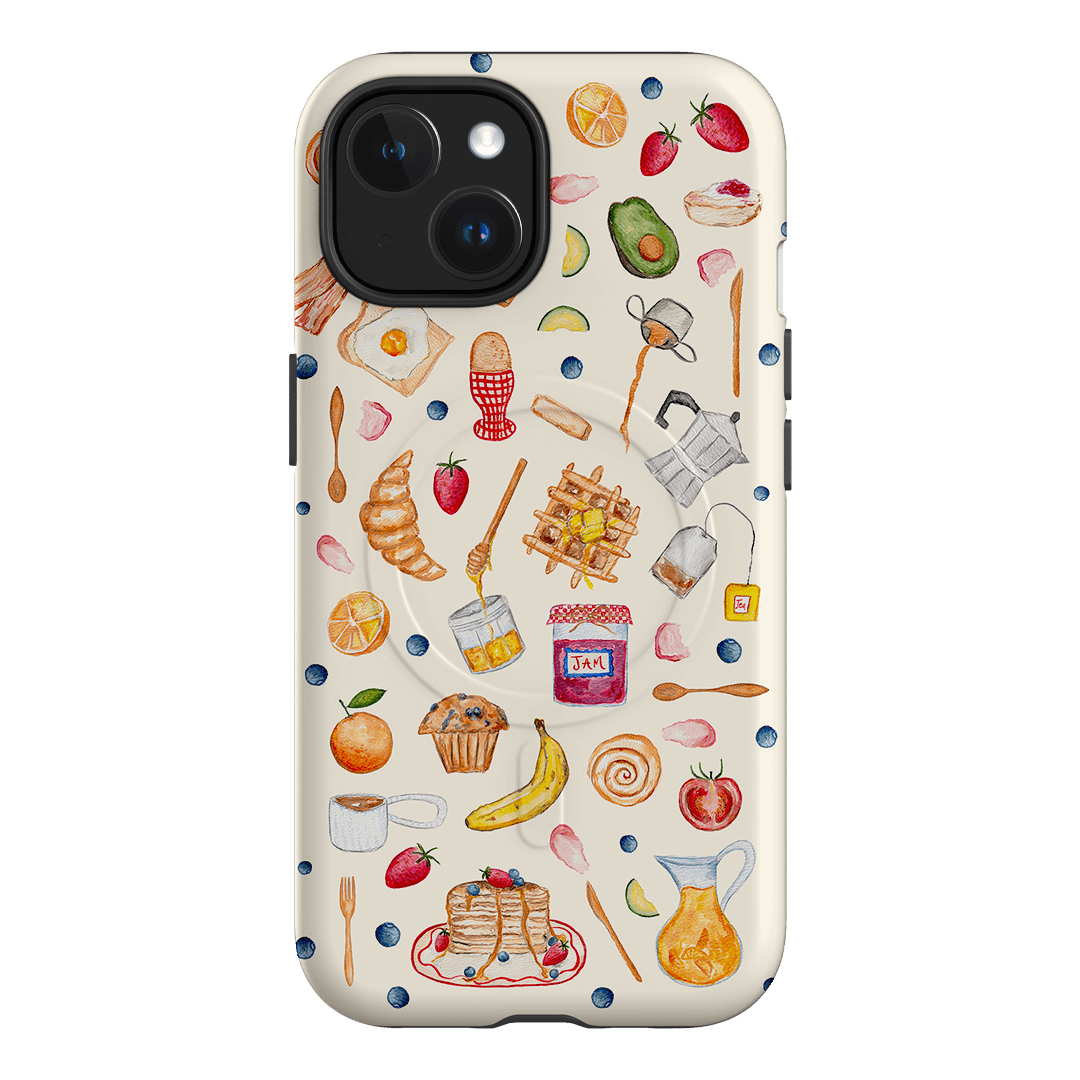 Sunday Breakfast Printed Phone Cases iPhone 15 / Armoured MagSafe by BG. Studio - The Dairy