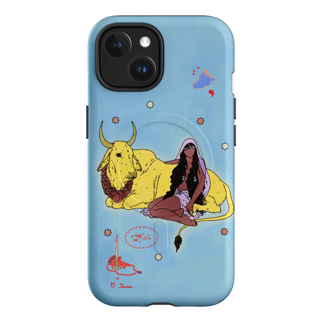 Taurus Season Printed Phone Cases iPhone 15 / Armoured MagSafe by Easty Beasty - The Dairy