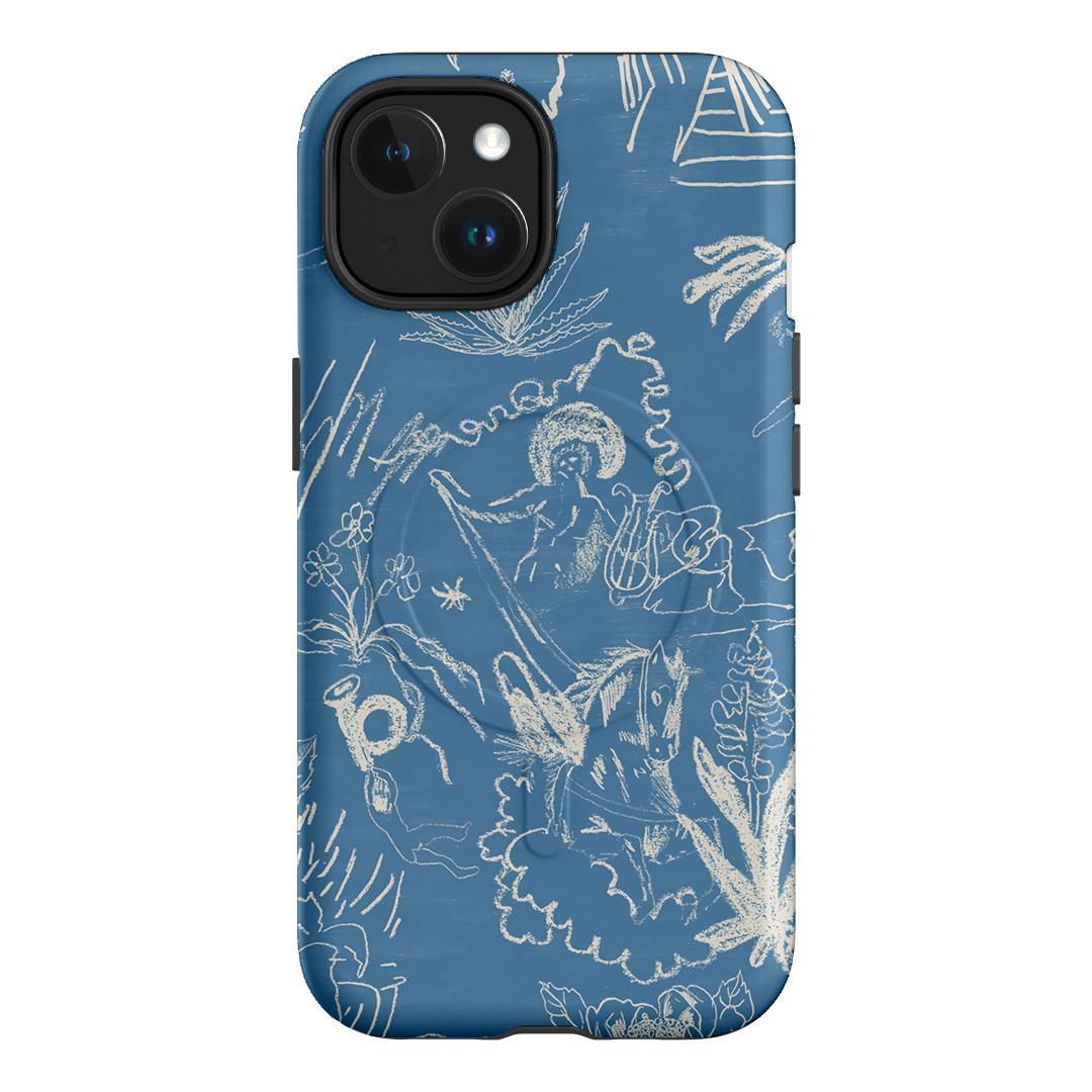 Temple Del Sol Printed Phone Cases iPhone 15 / Armoured MagSafe by Desmond & Dempsey - The Dairy