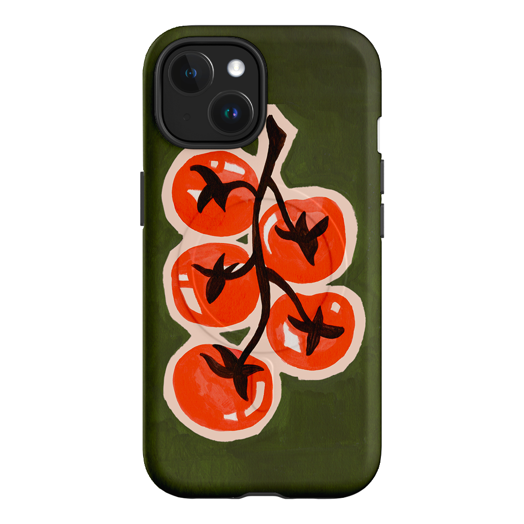 Tomatoes Printed Phone Cases iPhone 15 / Armoured MagSafe by Studio Bon - The Dairy