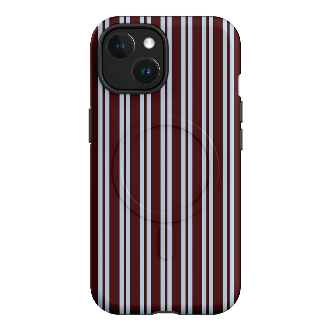 Varsity Stripes Printed Phone Cases iPhone 15 / Armoured MagSafe by The Dairy - The Dairy