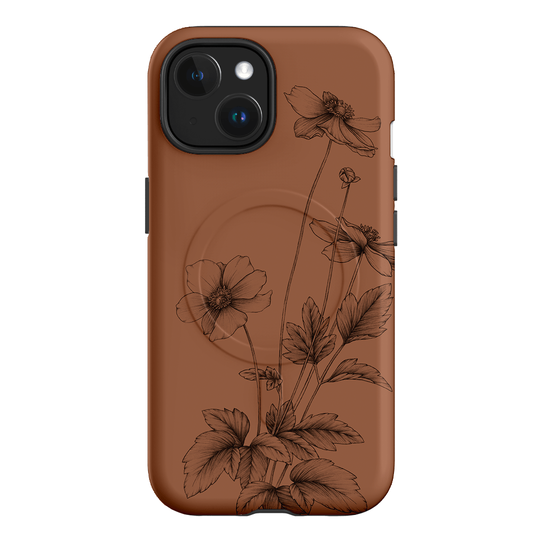 Windflowers Study Printed Phone Cases iPhone 15 / Armoured MagSafe by Typoflora - The Dairy