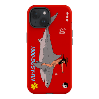 1800-Busy Rn in Red Printed Phone Cases iPhone 15 / Armoured by Easty Beasty - The Dairy