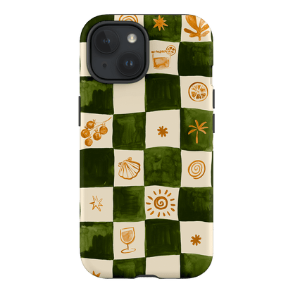 Afternoon Mezze Printed Phone Cases iPhone 15 / Armoured by Charlie Taylor - The Dairy