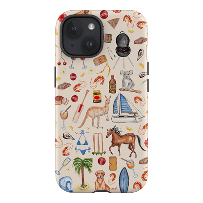 Aussie Icons Printed Phone Cases iPhone 15 / Armoured by BG. Studio - The Dairy