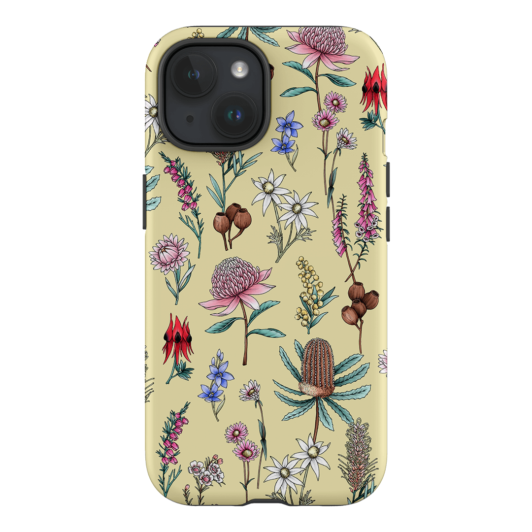 Banksia Butter Printed Phone Cases iPhone 15 / Armoured by Typoflora - The Dairy
