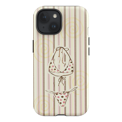 Biscuit Bikini Printed Phone Cases iPhone 15 / Armoured by Kayla Carr - The Dairy