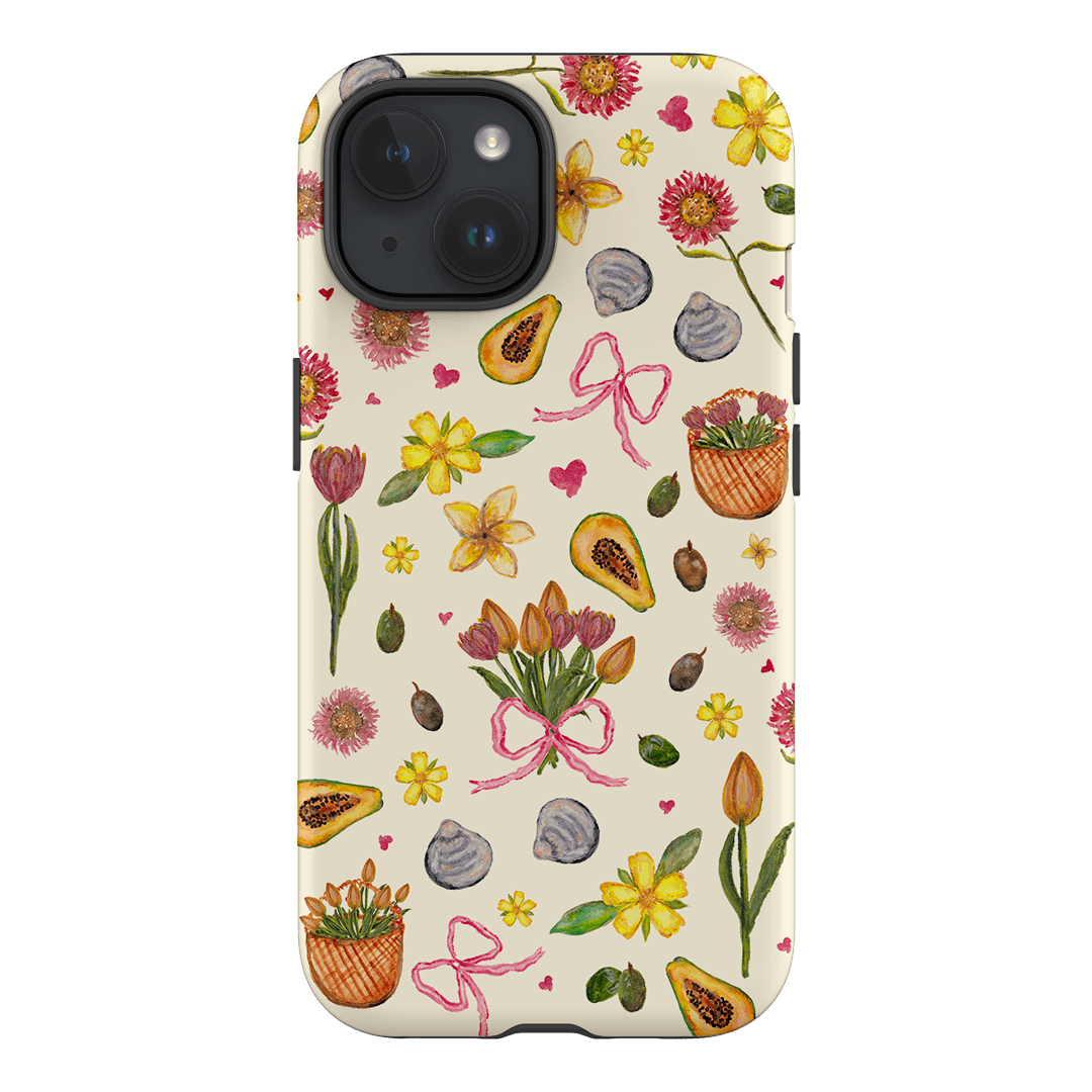Bouquets & Bows Printed Phone Cases iPhone 15 / Armoured by BG. Studio - The Dairy