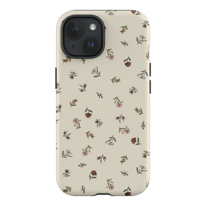 Butter Ditsy Printed Phone Cases iPhone 15 / Armoured by Veronica Tucker - The Dairy