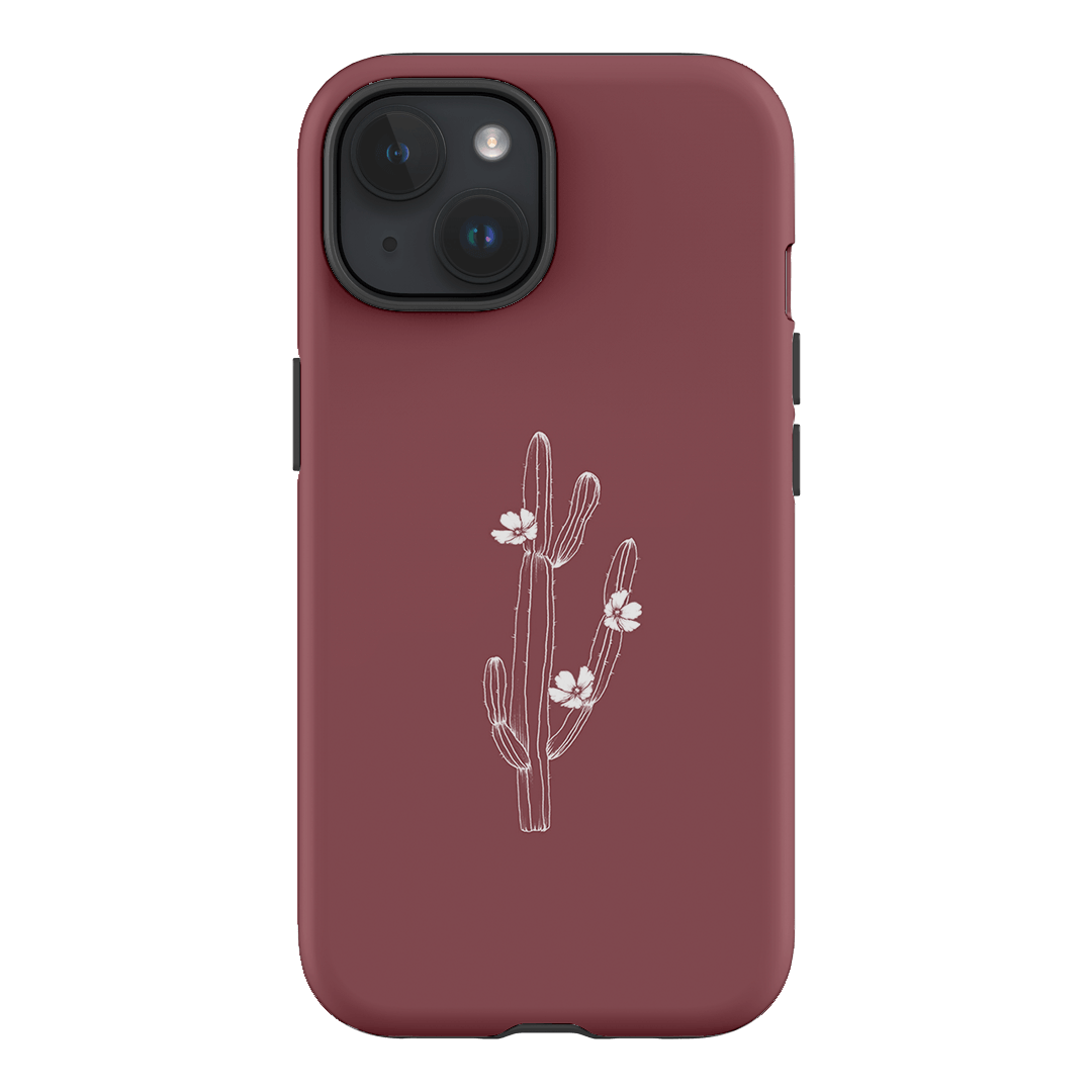 Cactus Flower Printed Phone Cases iPhone 15 / Armoured by Typoflora - The Dairy