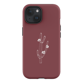 Cactus Flower Printed Phone Cases iPhone 15 / Armoured by Typoflora - The Dairy