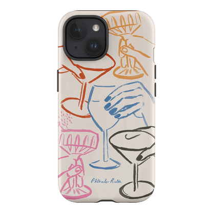Cheers Multi Printed Phone Cases iPhone 15 / Armoured by Phthalo Ruth - The Dairy