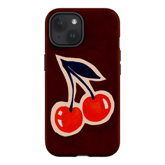 Cherries Printed Phone Cases iPhone 15 / Armoured by Studio Bon - The Dairy