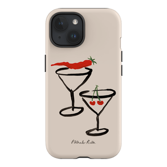 Chili Cherry Printed Phone Cases iPhone 15 / Armoured by Phthalo Ruth - The Dairy