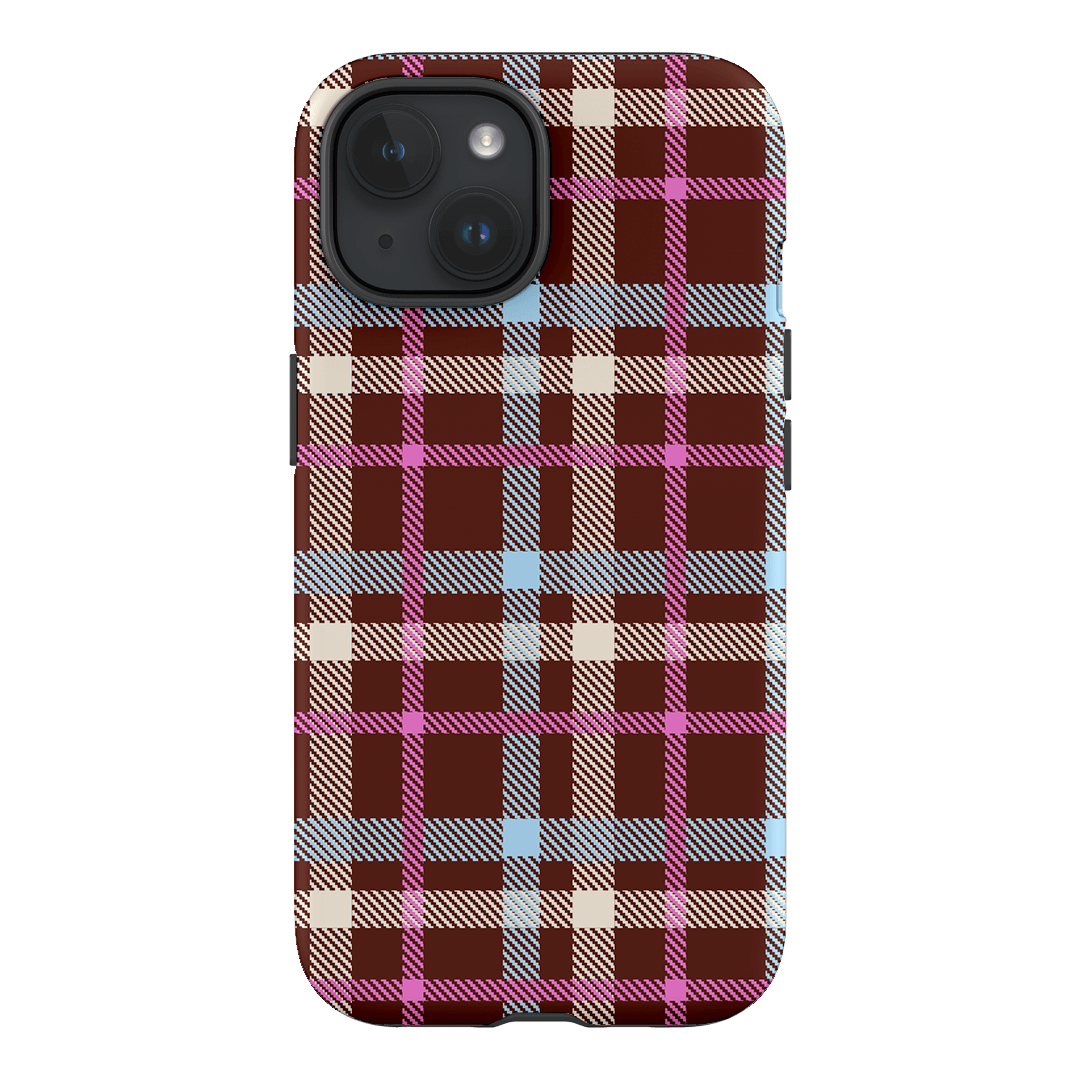 Confetti Plaid Printed Phone Cases iPhone 15 / Armoured by The Dairy - The Dairy