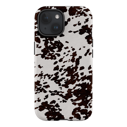Cowhide Charm Printed Phone Cases iPhone 15 / Armoured by The Dairy - The Dairy