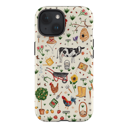 Farm Stay Printed Phone Cases iPhone 15 / Armoured by BG. Studio - The Dairy