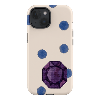February Amethyst Printed Phone Cases iPhone 15 / Armoured by Joiana - The Dairy